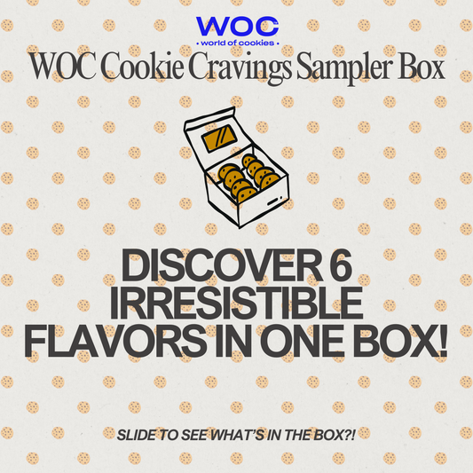 World of Cookies | Cookie Cravings Sampler Box